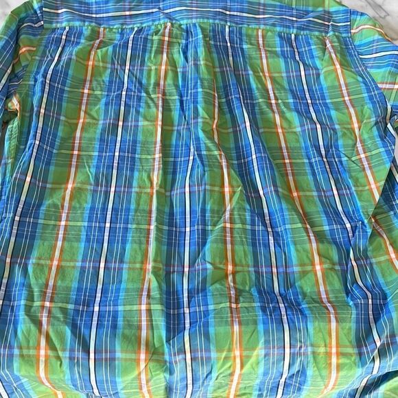 Peter Millar Weekender Finish Button Down Sz. M - Picture 5 of 8